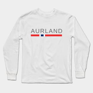 Aurland Norway Long Sleeve T-Shirt